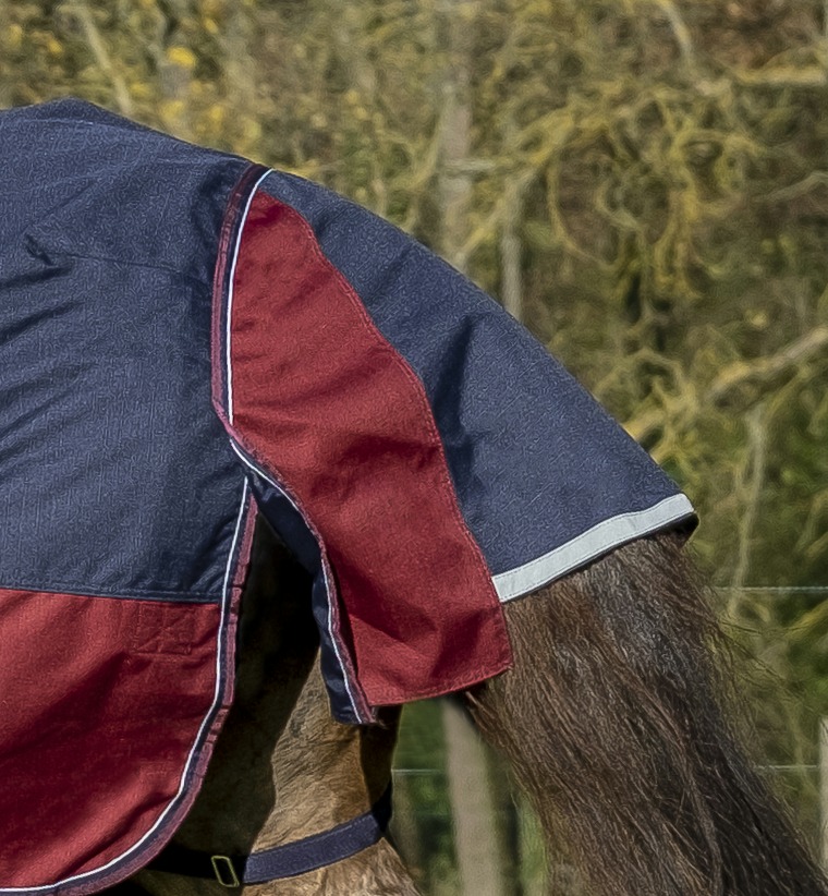 Couverture EQUITHÈME "TYREX 1200 D", 0g, Combo