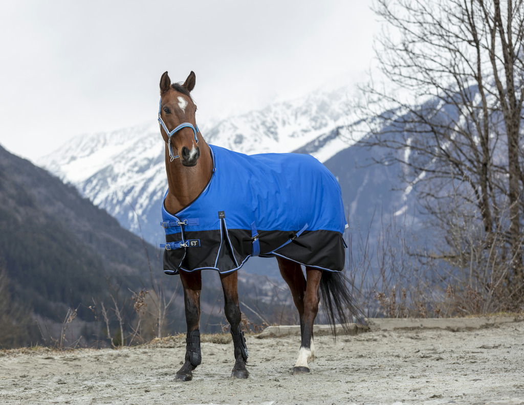 Couverture EQUITHÈME TYREX 1200D, 0g, "Aisance"