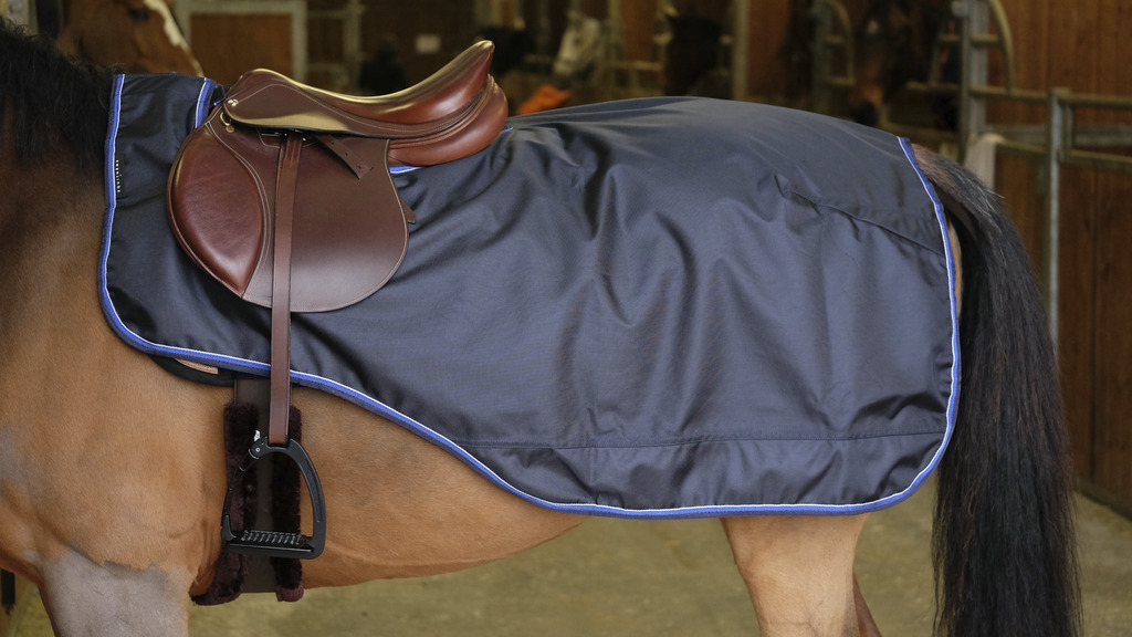 Couvre-reins EQUITHEME "TYREX 1680D", doublure Coolmax