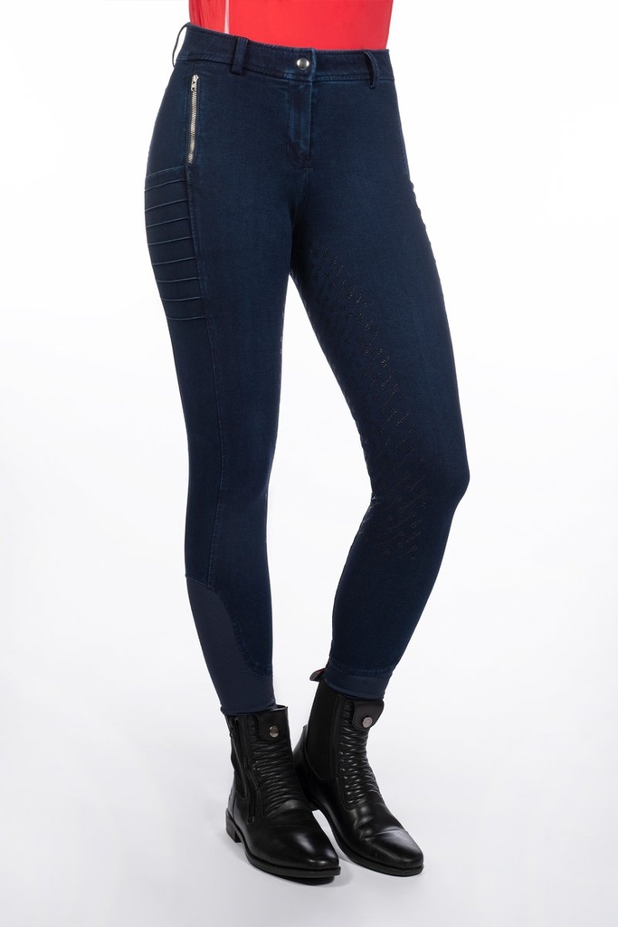 Pantalon -Aruba Denim- fond 1/ - bleu foncé (6900) (2)