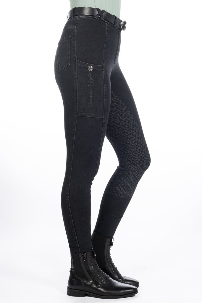 Pantalon -Harbour Island Denim - noir (9100) (3)