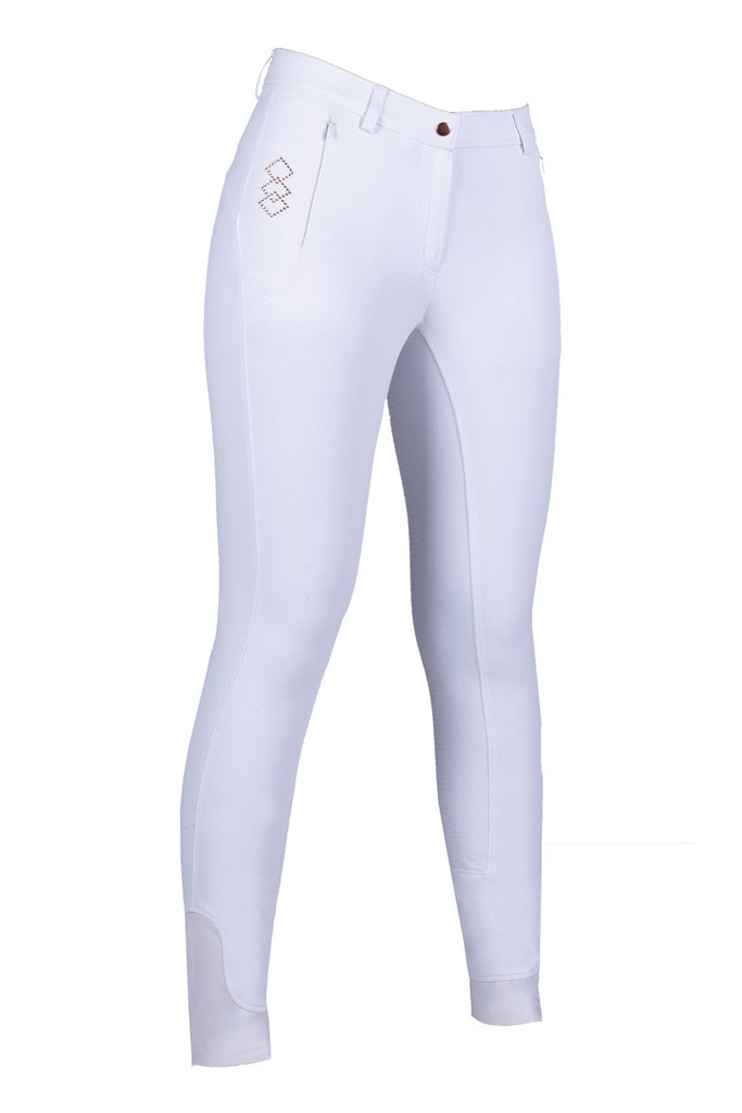 Pantalon -Alexis- fond 1/1 en  - blanc (1200)