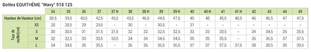 Bottes EQUITHÈME "Wavy", dressage