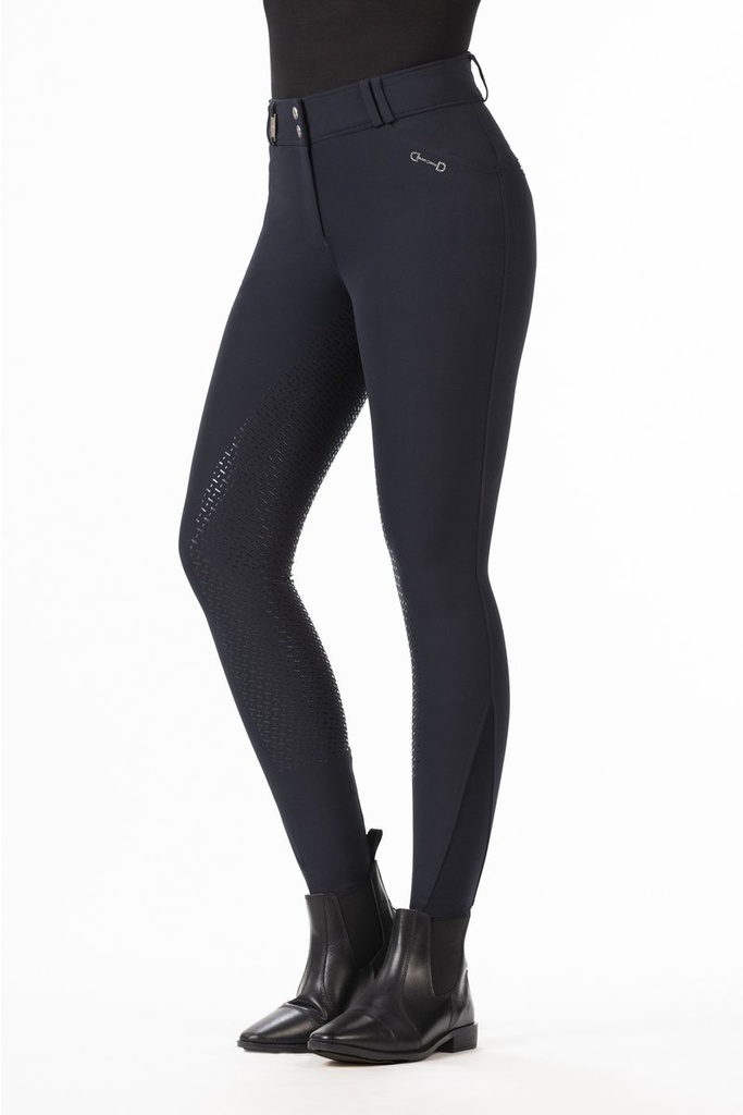 Pantalon -Monaco Crystal- fond - bleu foncé (6900) (2)