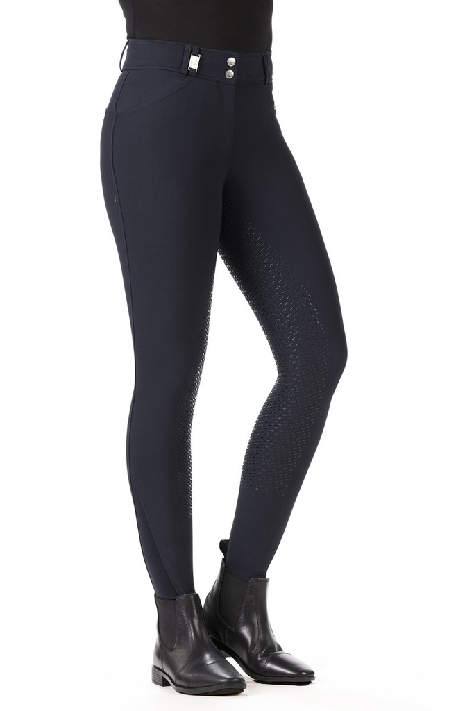 Pantalon -Monaco Crystal- fond - bleu foncé (6900) (3)