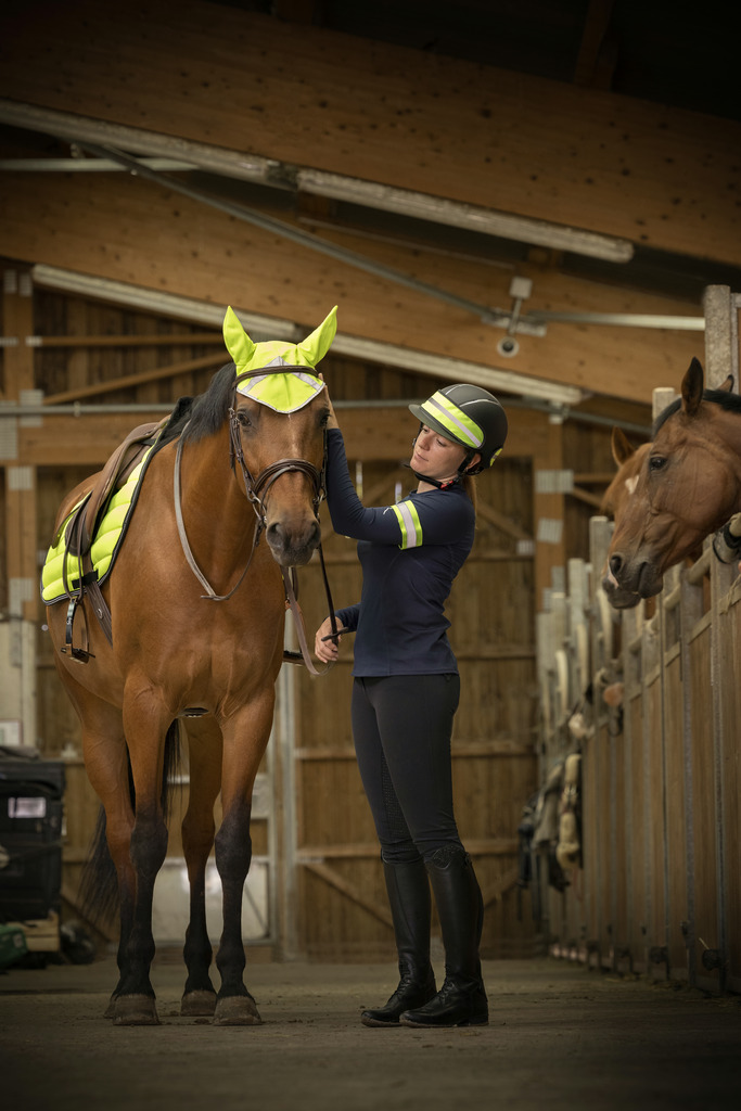 Tour de casque EQUITHÈME "High Visibility"