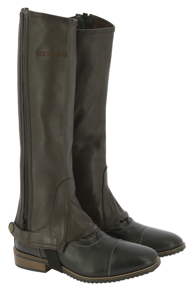 Mini-chaps EQUITHÈME cuir