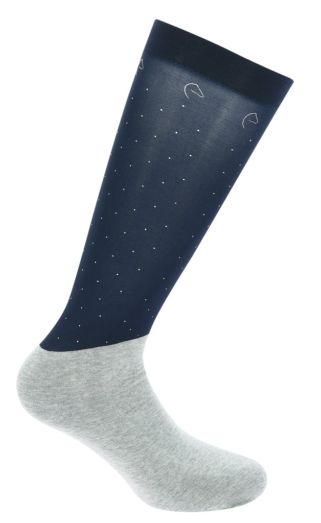 Chaussettes EQUITHÈME "Show" à pois