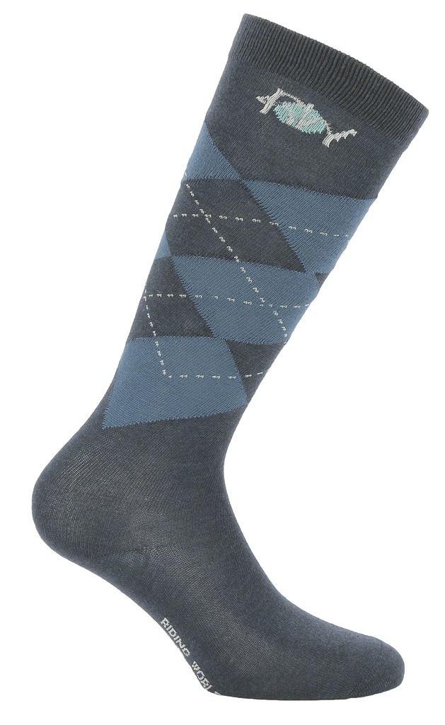 Chaussettes RIDING WORLD "Losange"