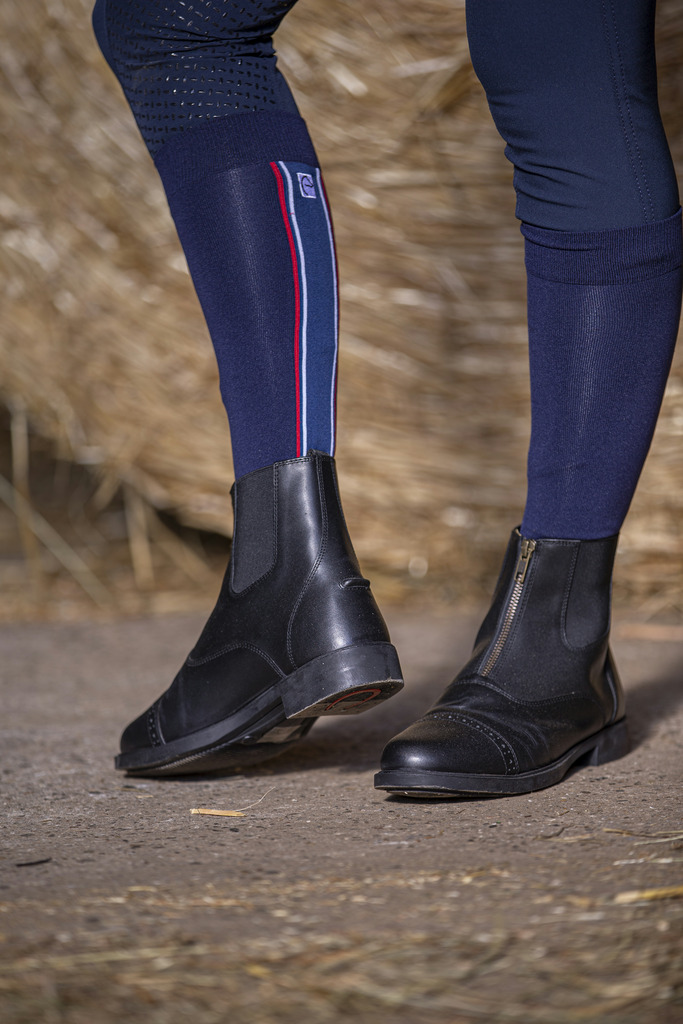 Chaussettes EQUITHÈME "Classic" bleu-blanc-rouge