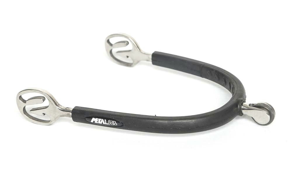 Éperons METALAB "SS", à molette 2 mm