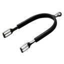 Éperons FEELING “Polo” inox gainé caoutchouc