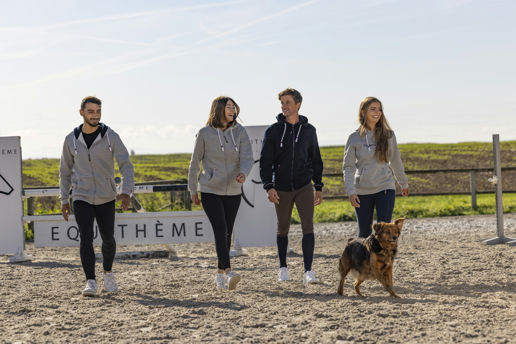 Sweat zippé EQUITHÈME "Courtney"