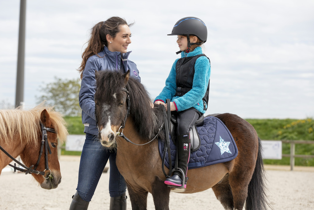 Dorsale EQUITHÈME "Mesh", Enfant