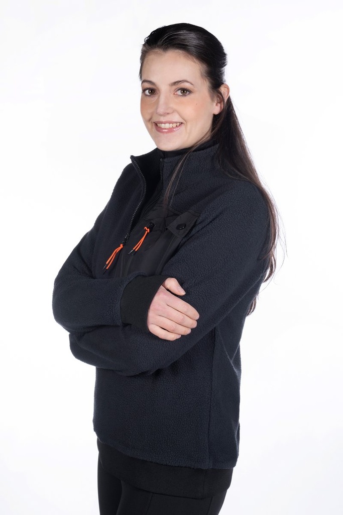 Pull -Teddyfleece- Unisex - noir (9100) (2)