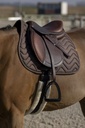 Tapis de selle EQUITHÈME "Tweedytan"