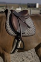 Tapis de selle EQUITHÈME "Tweedytan"