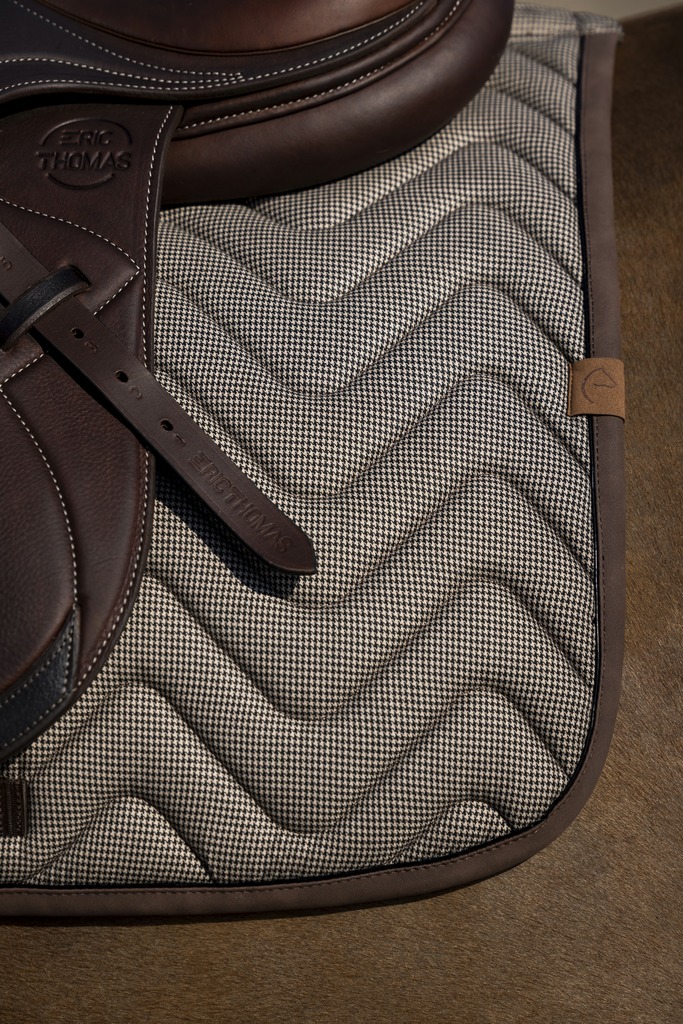 Tapis de selle EQUITHÈME "Tweedytan"