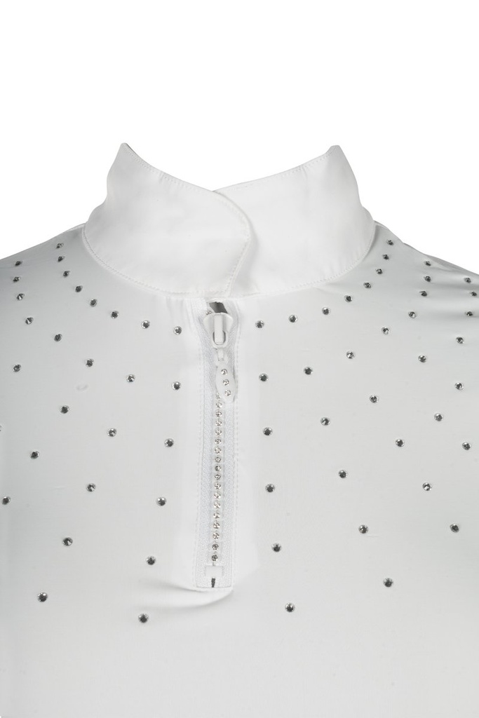 Polo de concours -Skadi- manch - blanc (1200) (5)