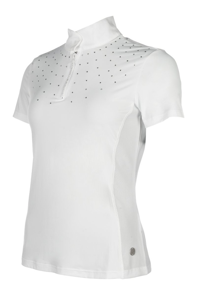 Polo de concours -Skadi- manch - blanc (1200) (9)
