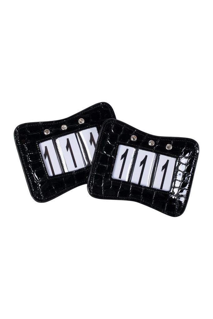 Numéros de départ -Viola- - noir (9100) (3)