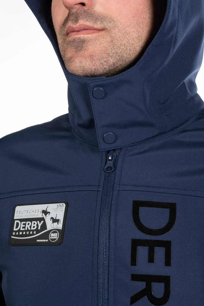 Blouson Softshell Homme -Derby - bleu foncé (6900) (5)