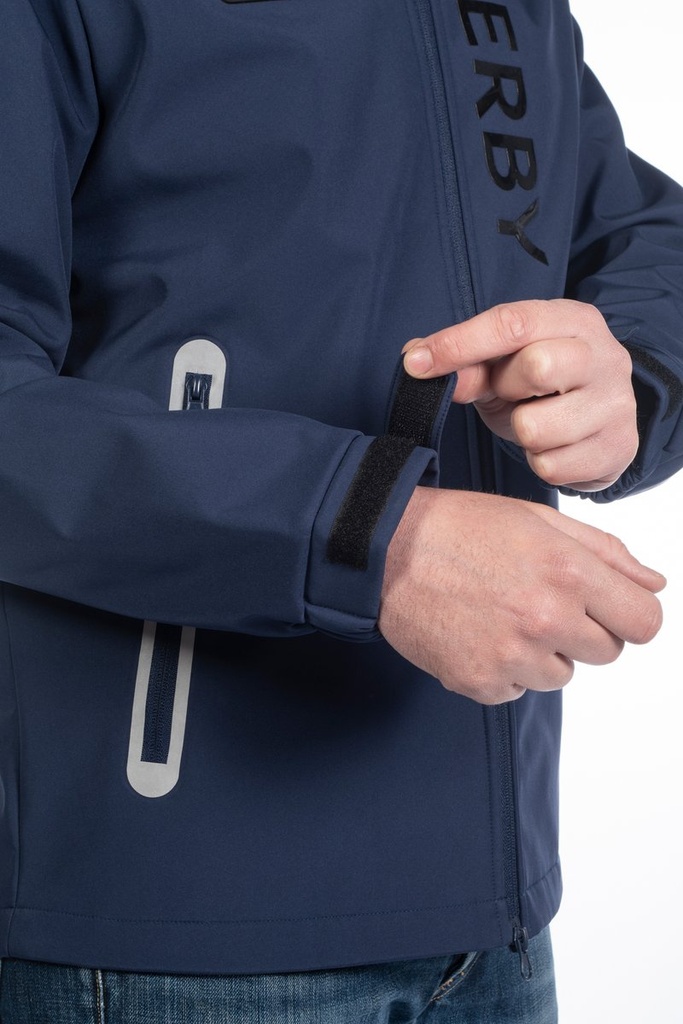 Blouson Softshell Homme -Derby - bleu foncé (6900) (7)