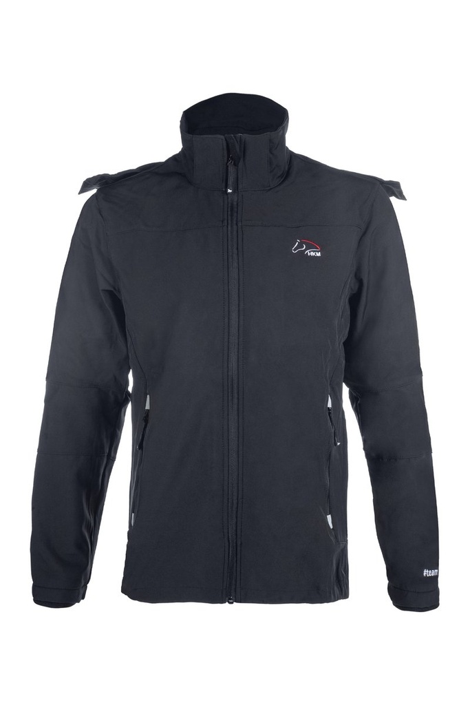 Veste softshell -Team HKM- Hom - noir (9100)