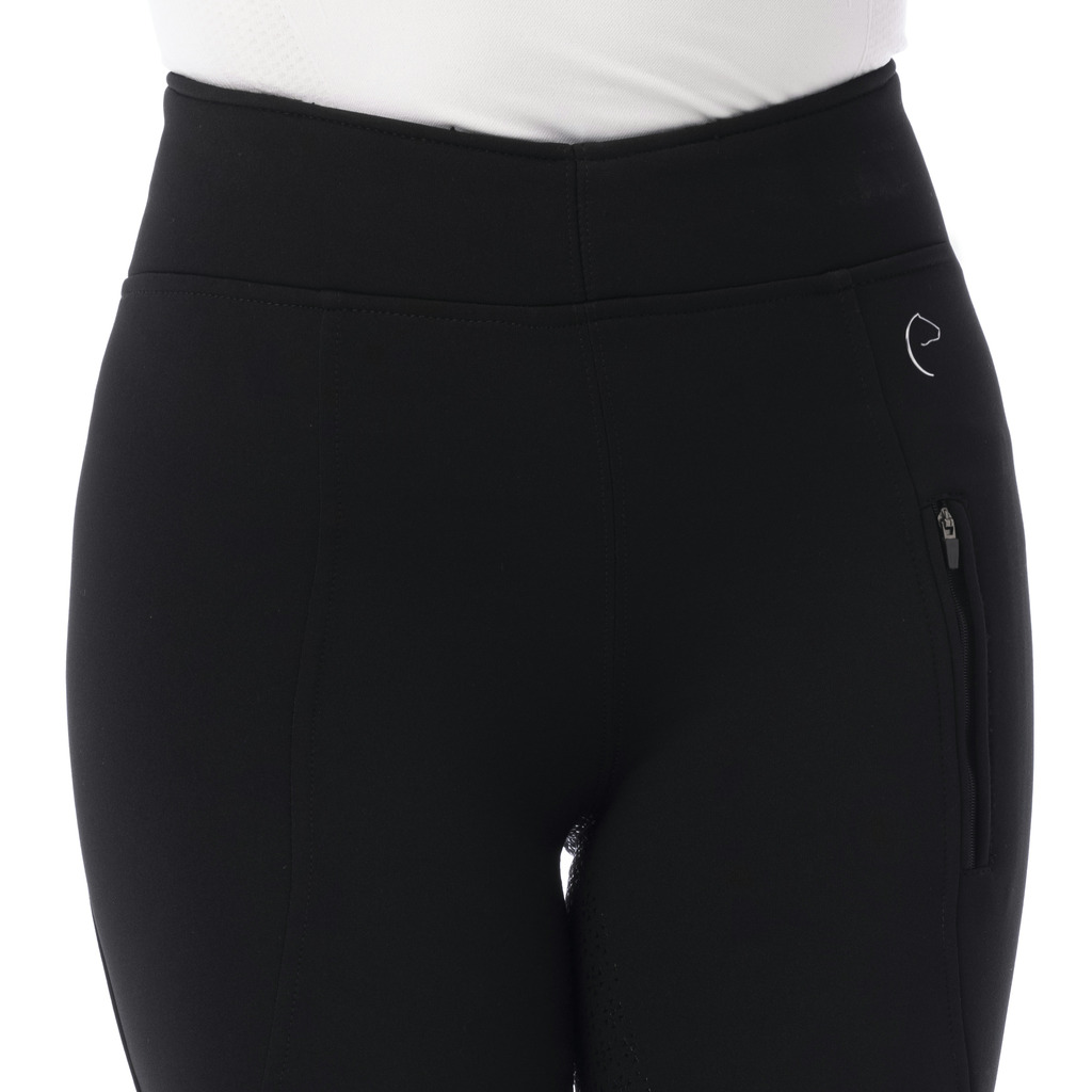 Pantalon softshell EQUITHÈME "Dolomyt", fond silicone