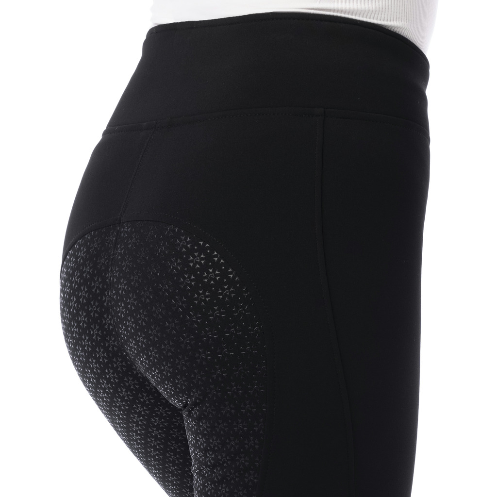 Pantalon softshell EQUITHÈME "Dolomyt", fond silicone
