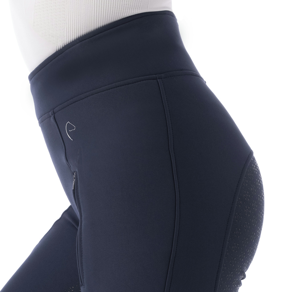 Pantalon softshell EQUITHÈME "Dolomyt", fond silicone