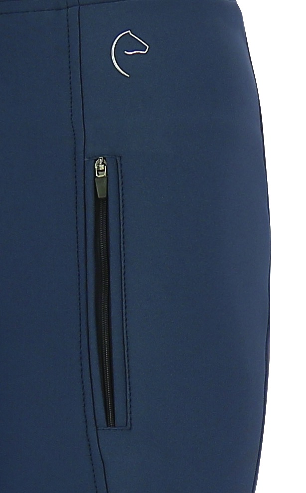 Pantalon softshell EQUITHÈME "Dolomyt", fond silicone