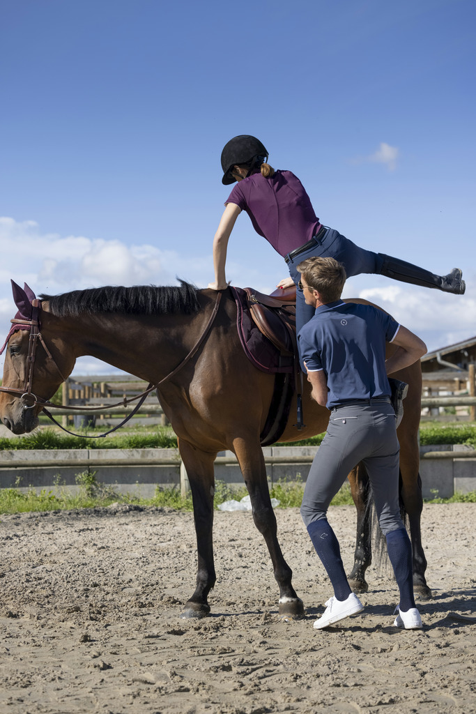 Polo EQUITHÈME "Emma"