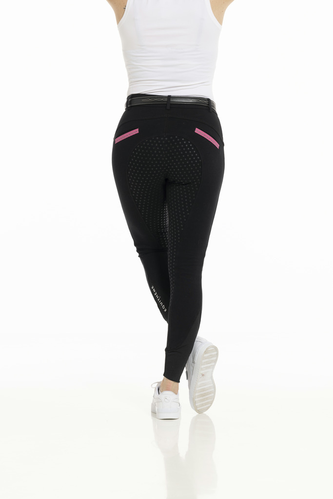 Pantalon EQUITHÈME "Kylie", fond silicone