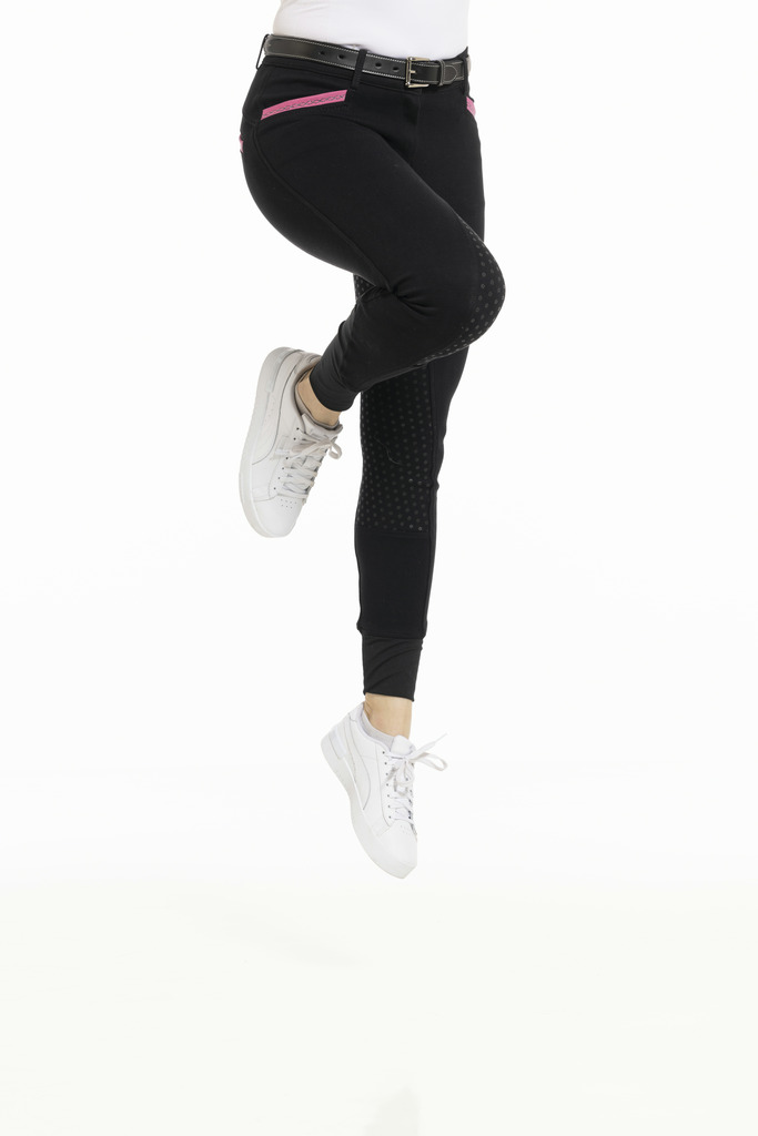 Pantalon EQUITHÈME "Kylie", fond silicone