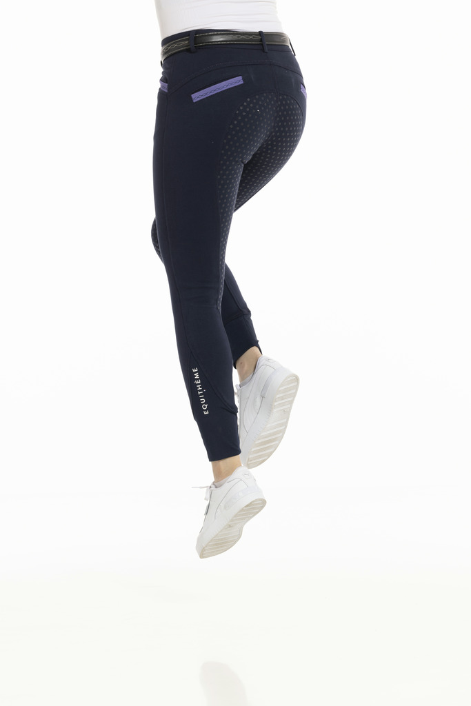 Pantalon EQUITHÈME "Kylie", fond silicone
