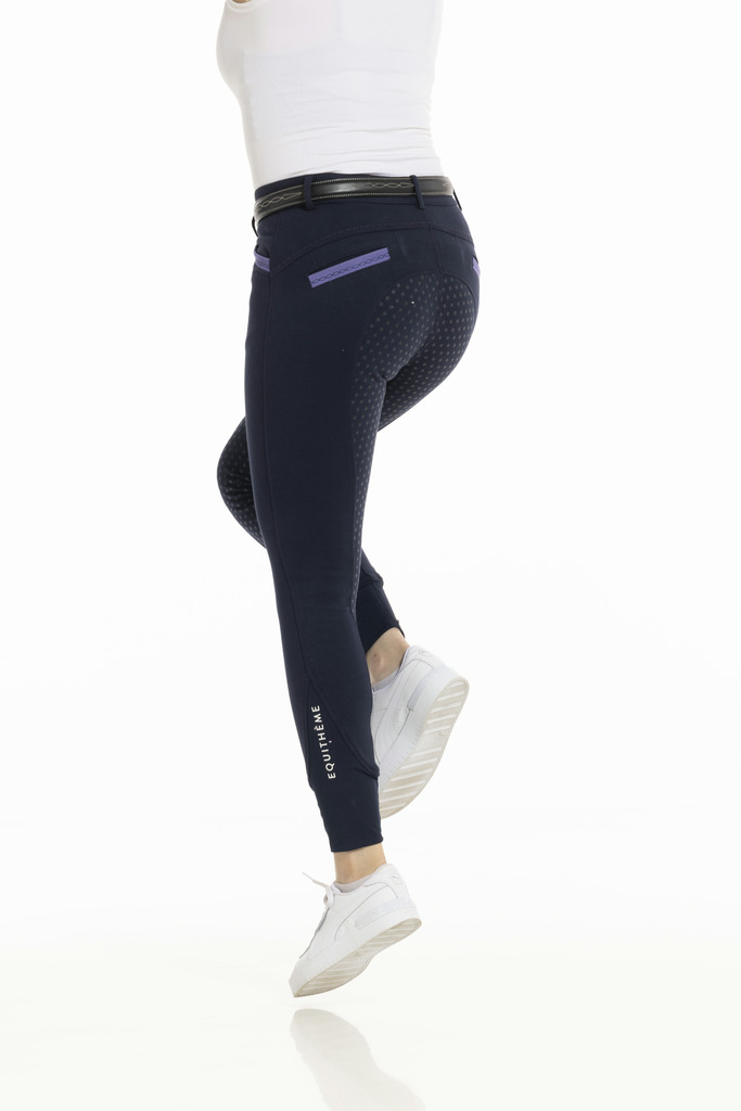 Pantalon EQUITHÈME "Kylie", fond silicone