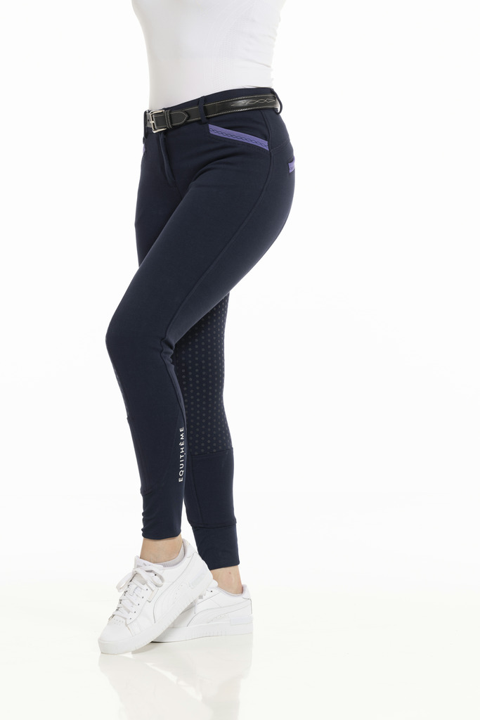 Pantalon EQUITHÈME "Kylie", fond silicone