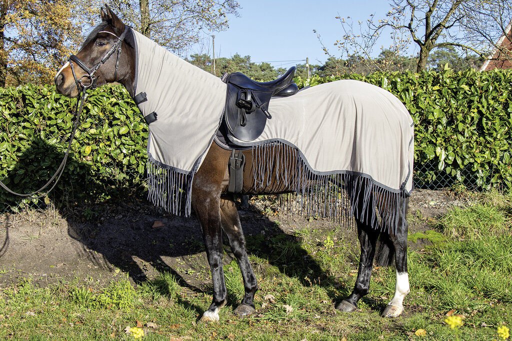 Couverture anti-mouches -Fring - argenté/gris (7195) (2)