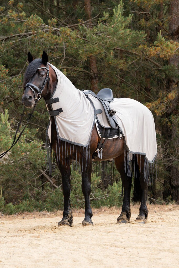 Couverture anti-mouches -Fring - argenté/gris (7195) (8)