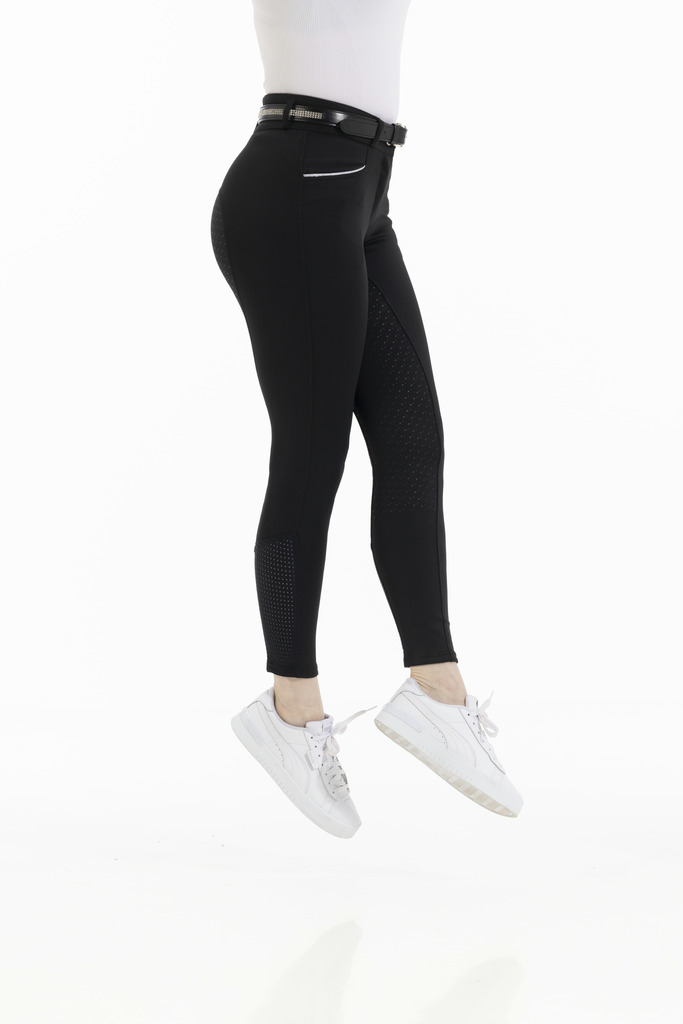 Pantalon EQUITHÈME "Claudine", fond silicone