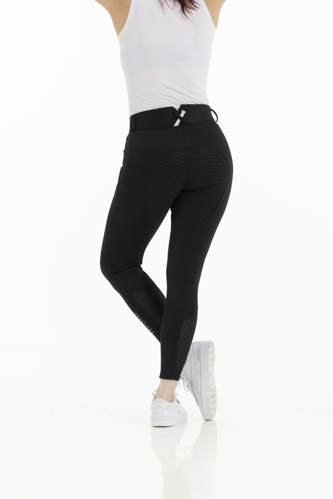 Pantalon EQUITHÈME "Claudine", fond silicone