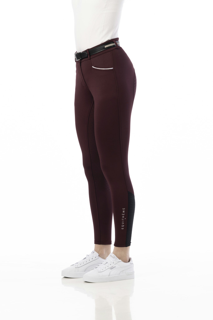 Pantalon EQUITHÈME "Claudine", fond silicone