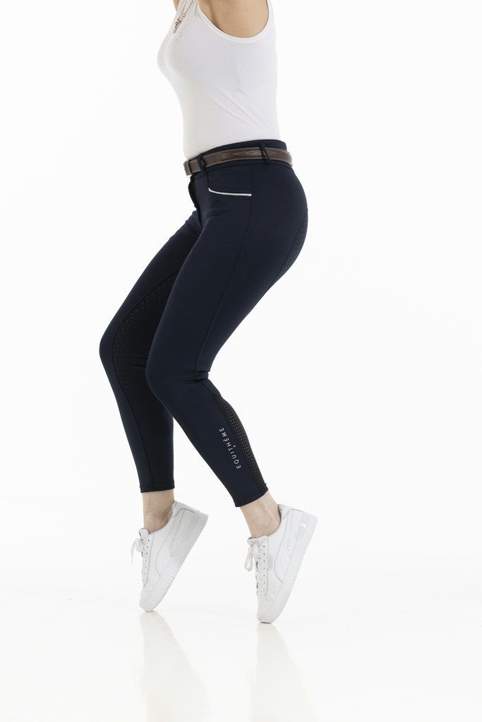 Pantalon EQUITHÈME "Claudine", fond silicone