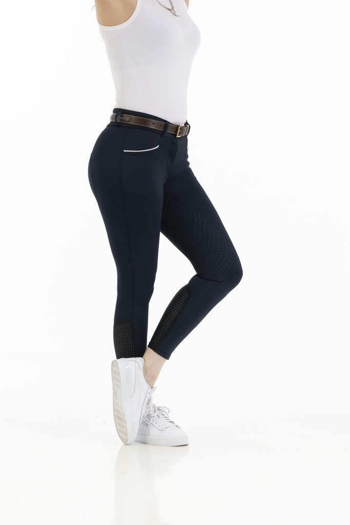 Pantalon EQUITHÈME "Claudine", fond silicone