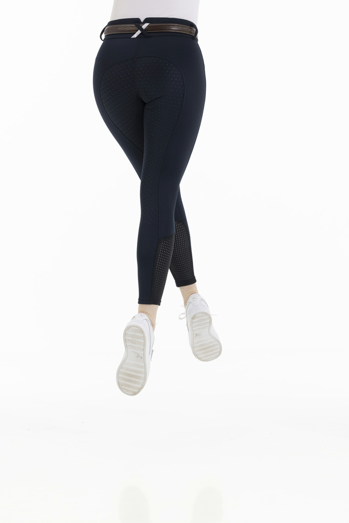 Pantalon EQUITHÈME "Claudine", fond silicone