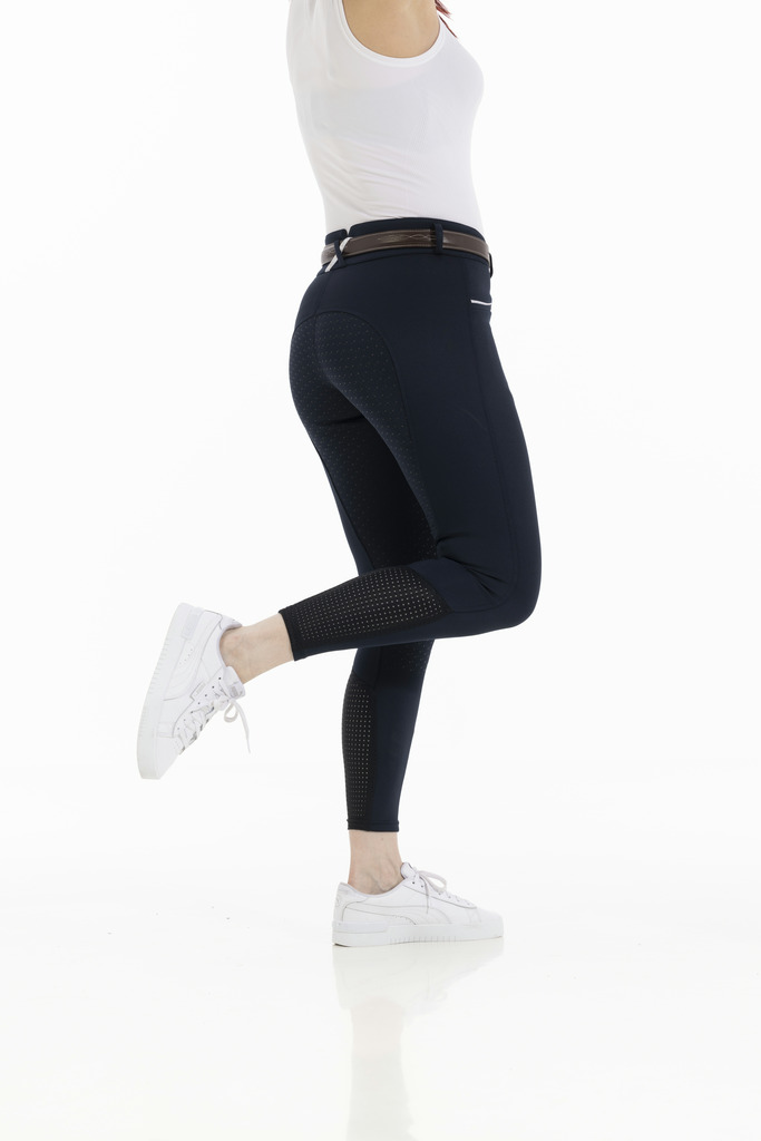 Pantalon EQUITHÈME "Claudine", fond silicone