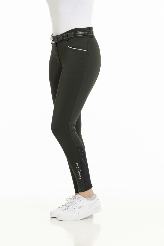 Pantalon EQUITHÈME "Claudine", fond silicone
