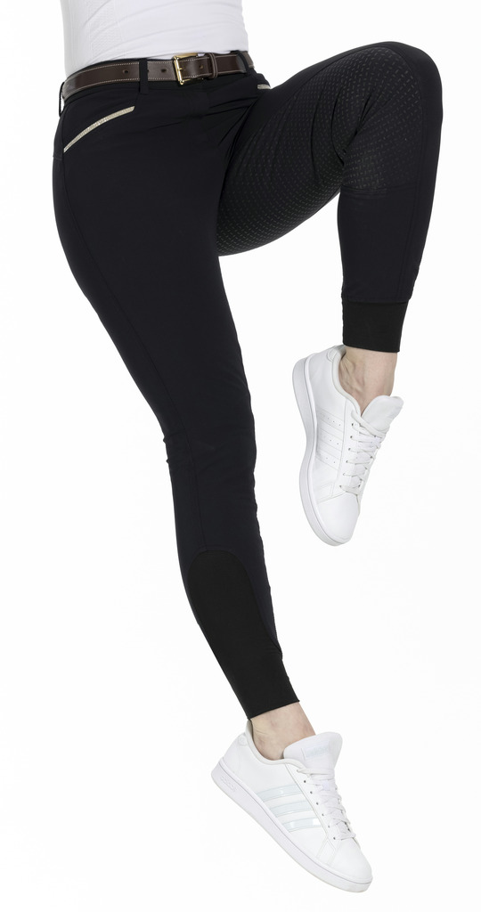 Pantalon EQUITHÈME "Gizel", fond silicone