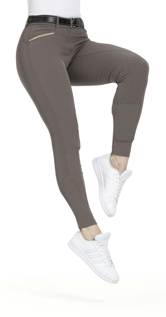 Pantalon EQUITHÈME "Gizel", fond silicone